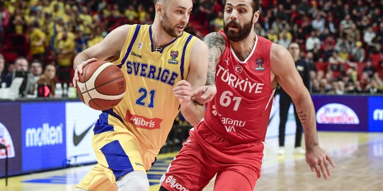 FIBA 2021 Avrupa Şampiyonası Elemeleri: İsveç: 87 - Türkiye: 80