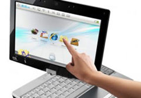 Dokunmatik dizüstü dönemi