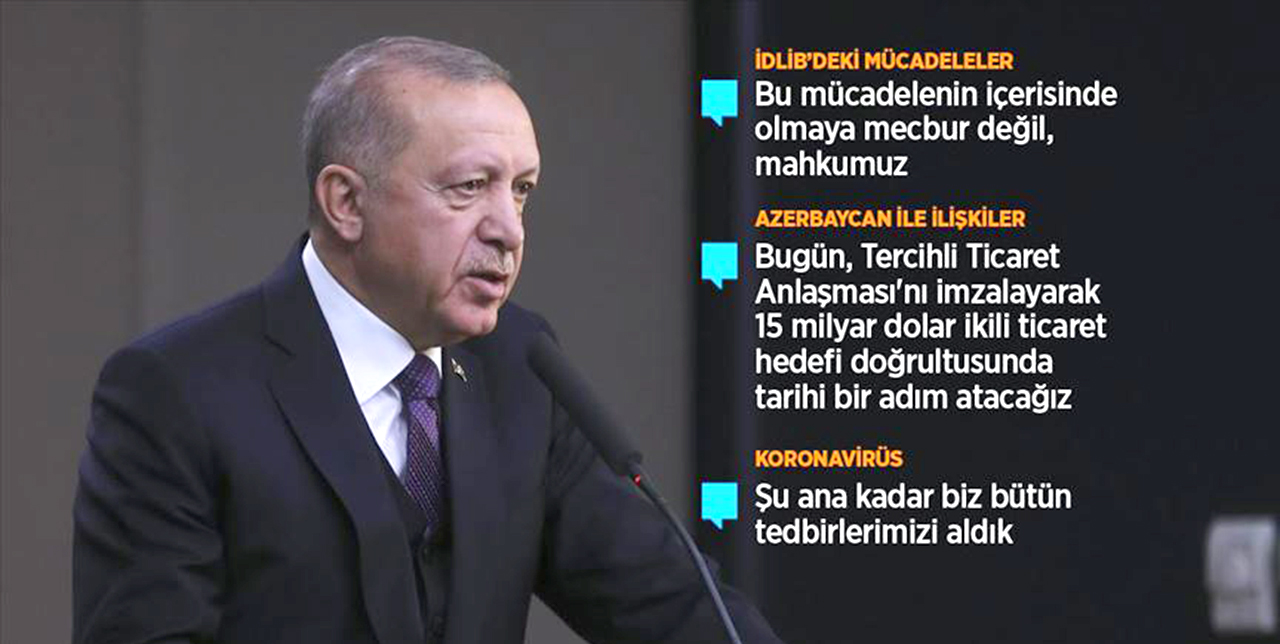 Erdoğan: Rusya heyeti İdlib görüşmeleri için yarın Türkiye'ye gelecek