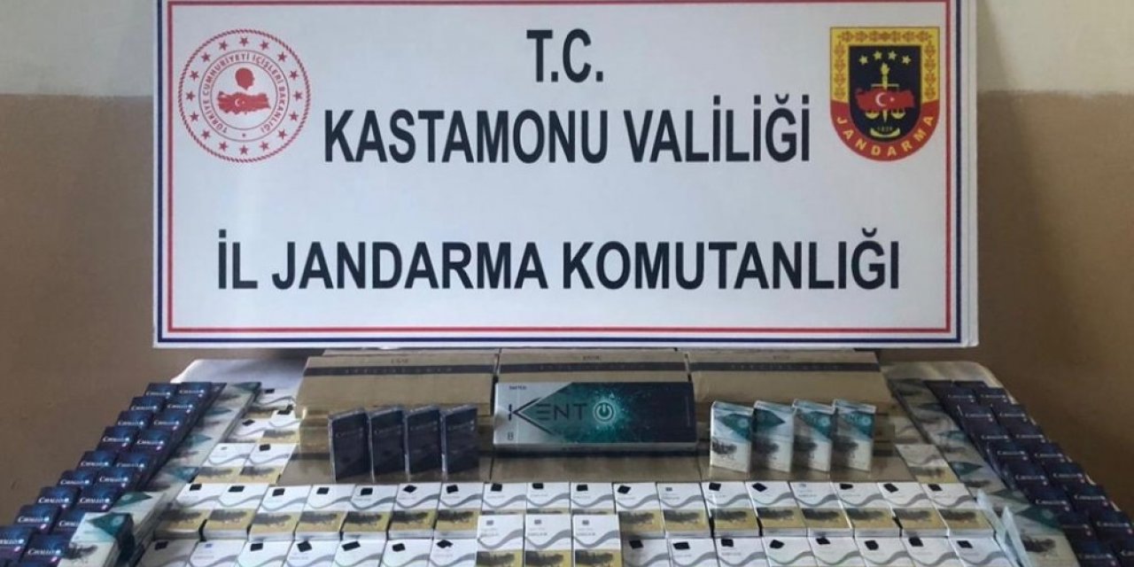 Tosya’da 385 paket kaçak sigara ele geçirildi
