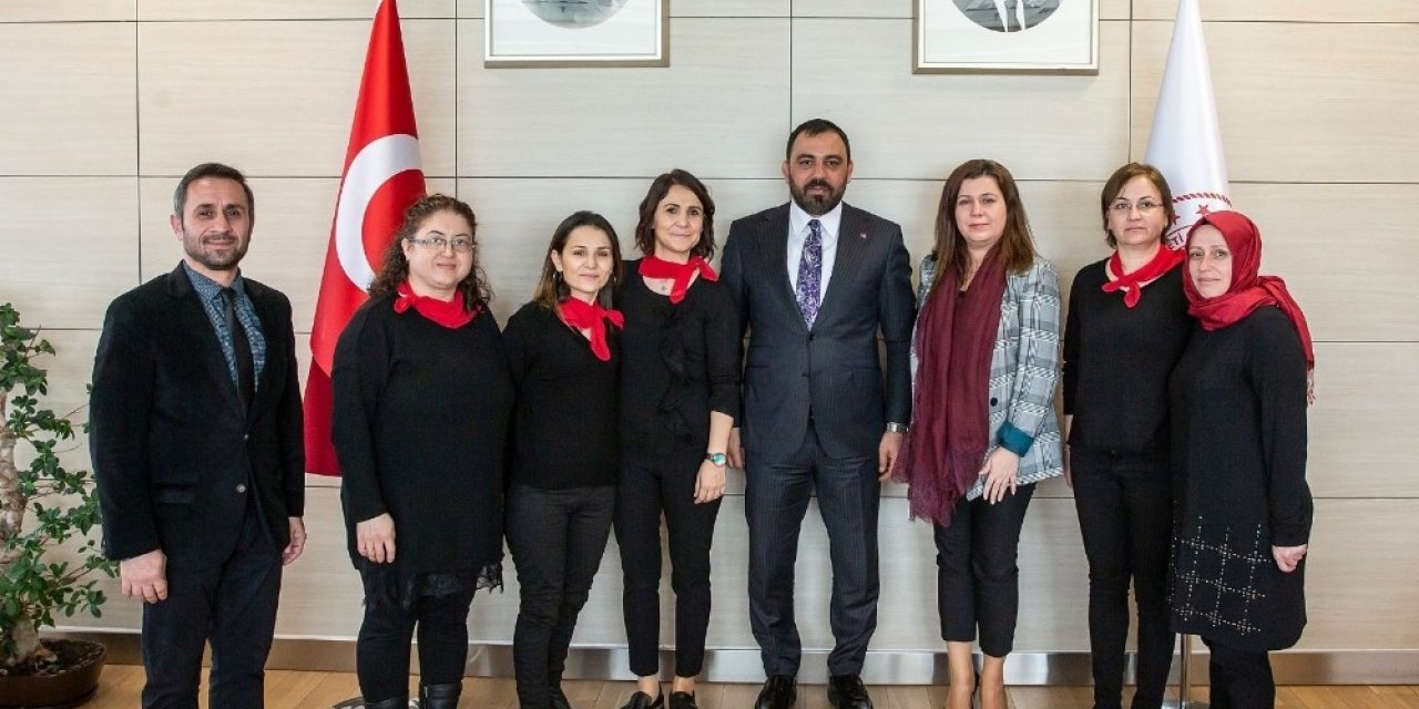 Asrın Güreşçisini ziyaret ettiler