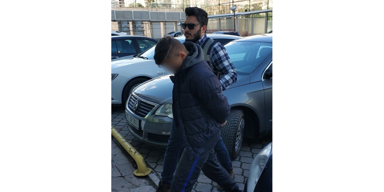 Evden hırsızlık şüphelisi tutuklandı