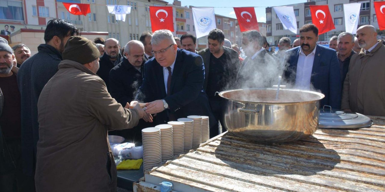 Sorgun Belediyesinden çorba ikramı