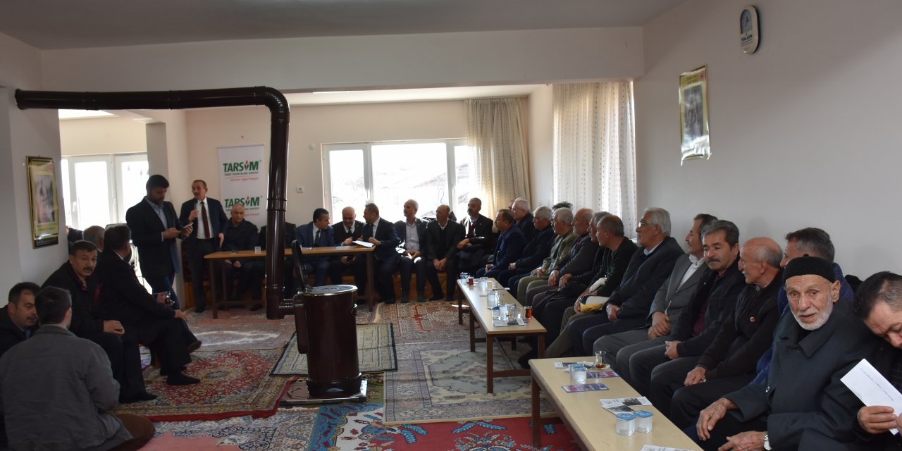 Kızılcahamam'da muhtarlar toplandı