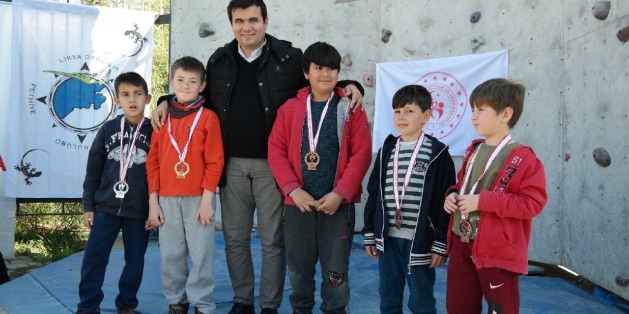 Muğla Spor Tırmanış Şampiyonası Fethiye’de yapıldı