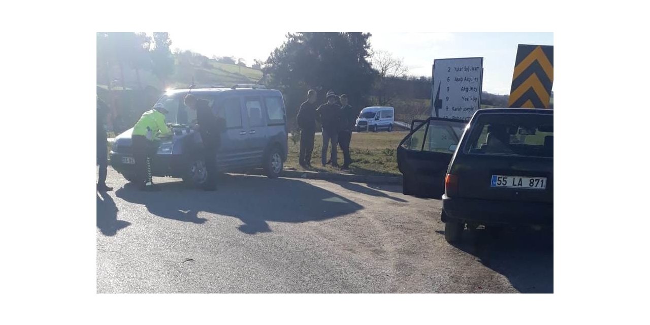 Alaçam’da kaza: 3 yaralı