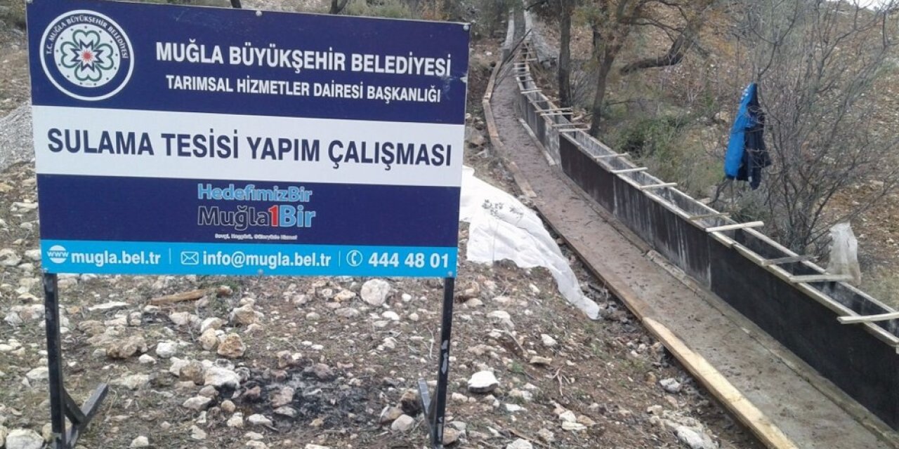 Büyükşehir’den üreticiye tarımsal sulamada büyük destek