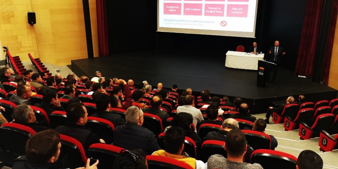 KAAN projesi, Marmaris’te özel güvenlik personeline anlatıldı