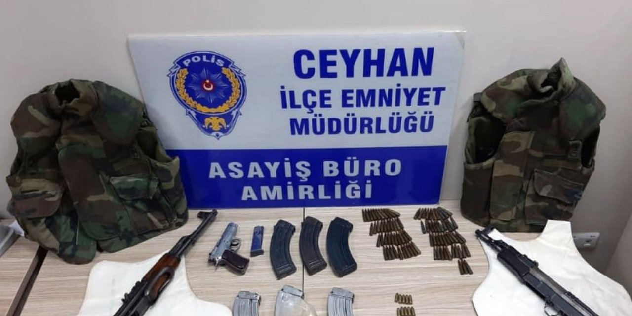 Ceyhan’da silah ve uyuşturucu operasyonu: 5 gözaltı