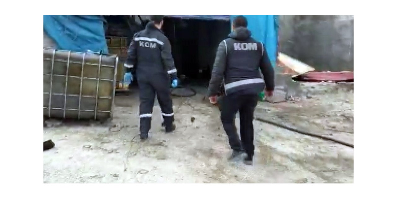 9 bin 236 litre kaçak akaryakıt ele geçirildi
