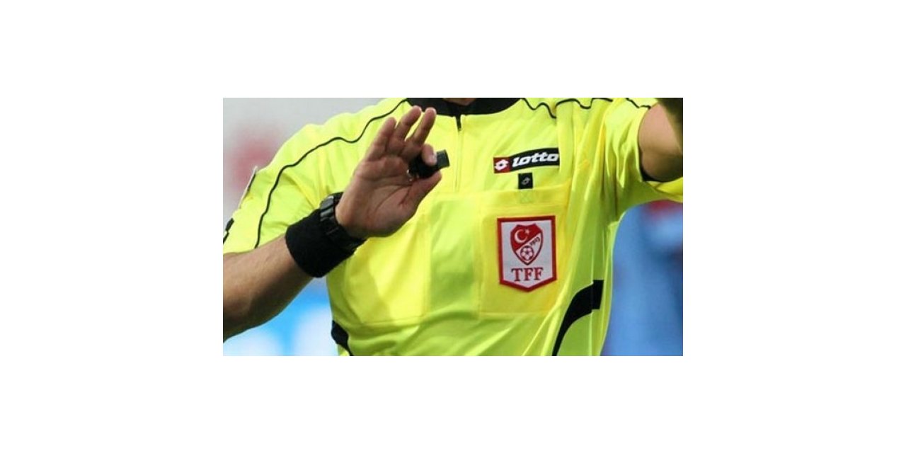 TFF 1. Lig’de 25. haftanın hakemleri açıklandı