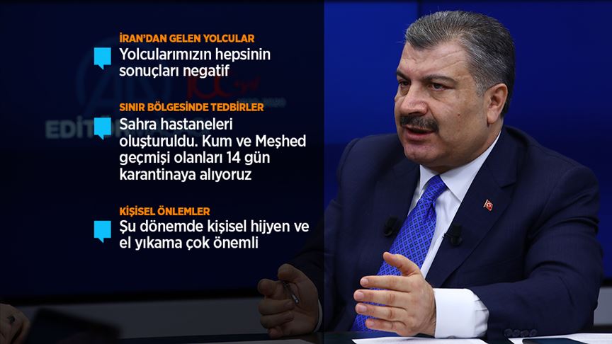 Sağlık Bakanı Koca: Koronavirüs 33 ülkede görüldü, Türkiye'de olmaması için gayret içindeyiz