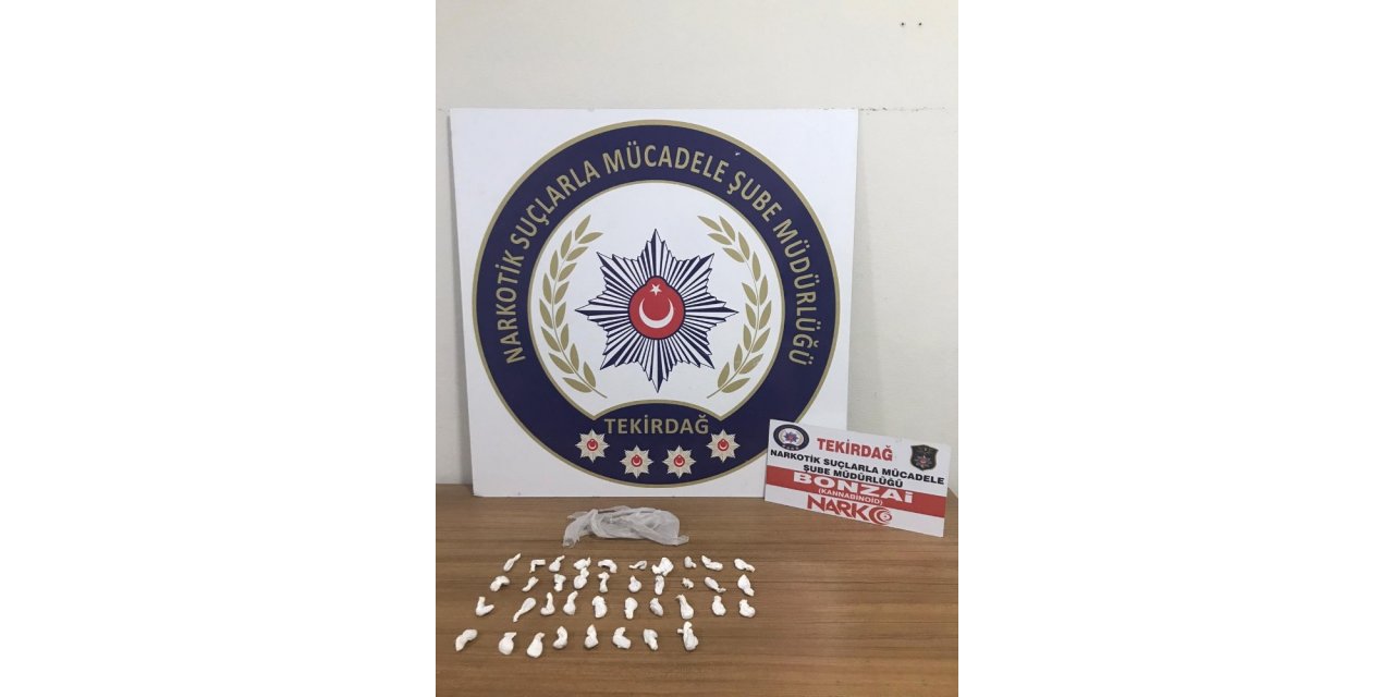Tekirdağ’da uyuşturucu operasyonu: 2 gözaltı
