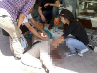 Eşi ile kaçan babasını bıçakladı!