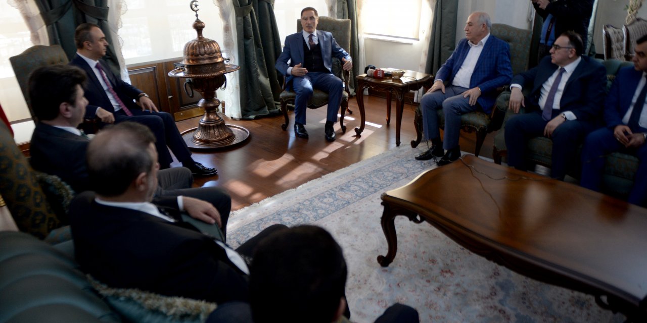 Kamu Başdenetçisi Şeref Malkoç Kilis'te gazetecilere açıklama yaptı: