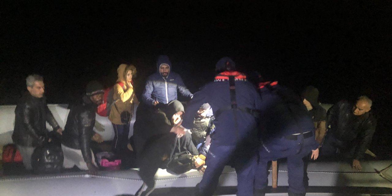 Aydın'da 34 düzensiz göçmen yakalandı