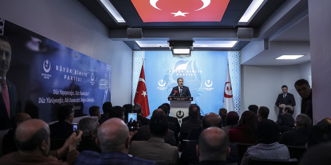 BBP Genel Başkanı Destici gündemi değerlendirdi: