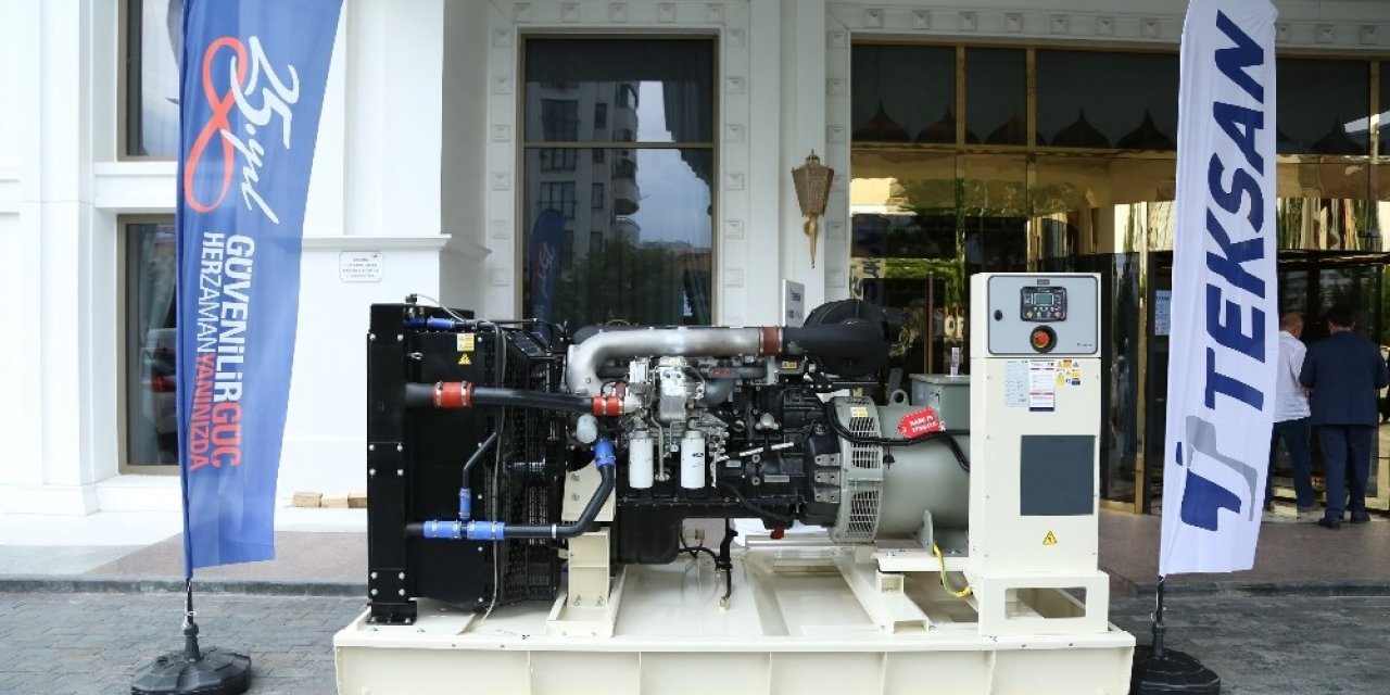 Teksan yerli jeneratör üretti