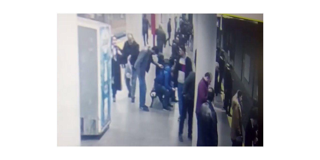 Otogar metro istasyonunda yaşanan dehşetin görüntüleri ortaya çıktı
