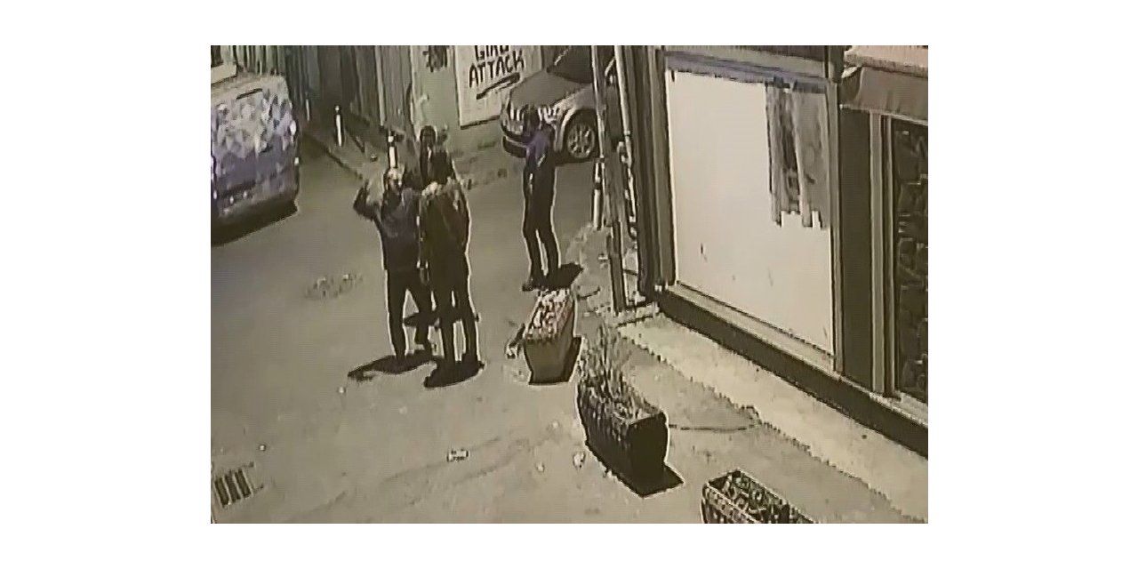 Tokatla gelen ölüm kamerada