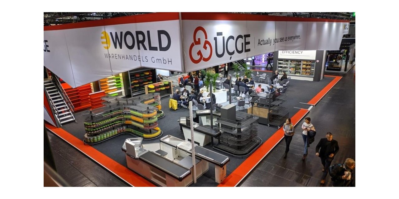 ÜÇGE teknolojisi ile geliştirilen inovatif ürünler Euroshop’a damgasını vurdu