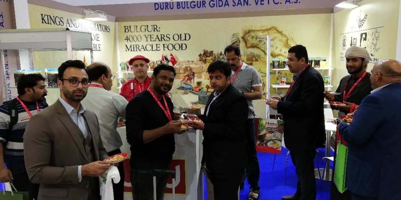 Dubai’de gerçekleştirilen yiyecek fuarına Türkiye’den yoğun katılım