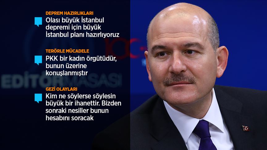 İçişleri Bakanı Soylu, gündemdeki soruları yanıtladı