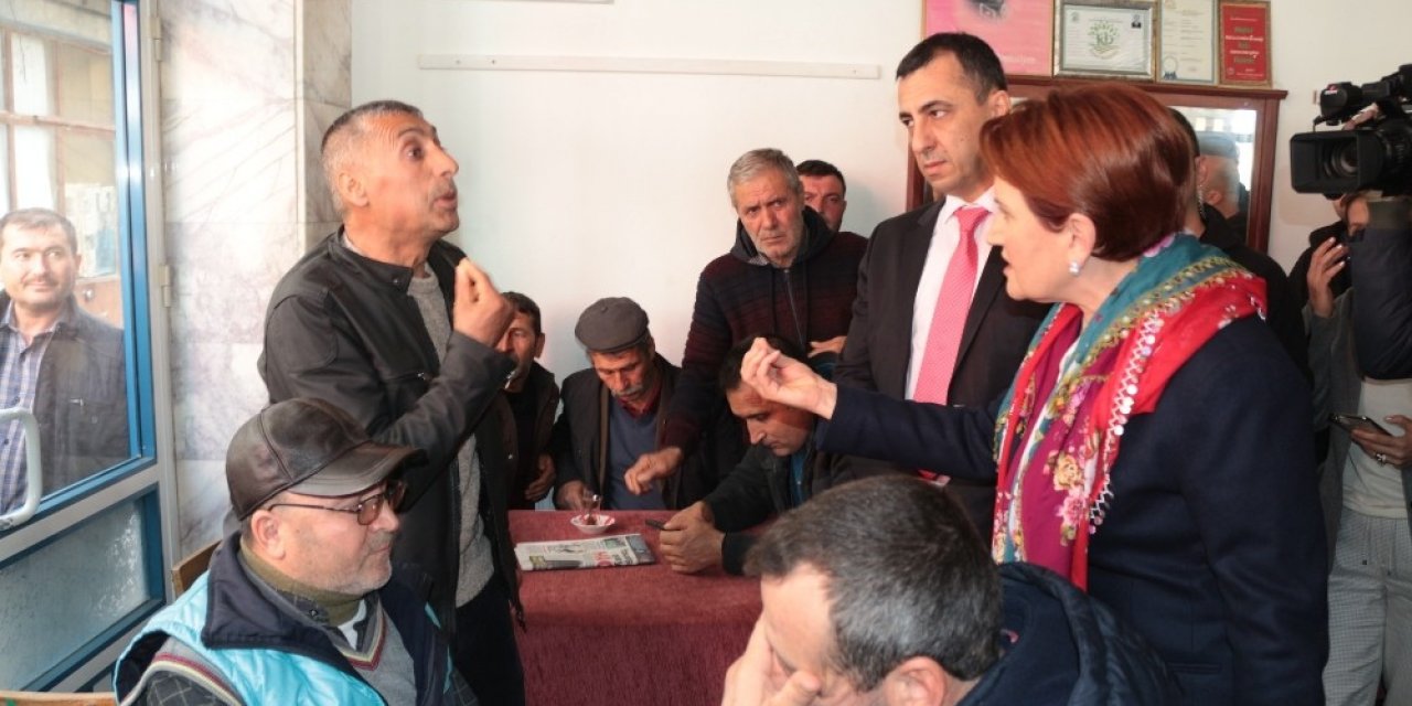 Balıkesir’de vatandaşlardan Akşener’e HDP tepkisi