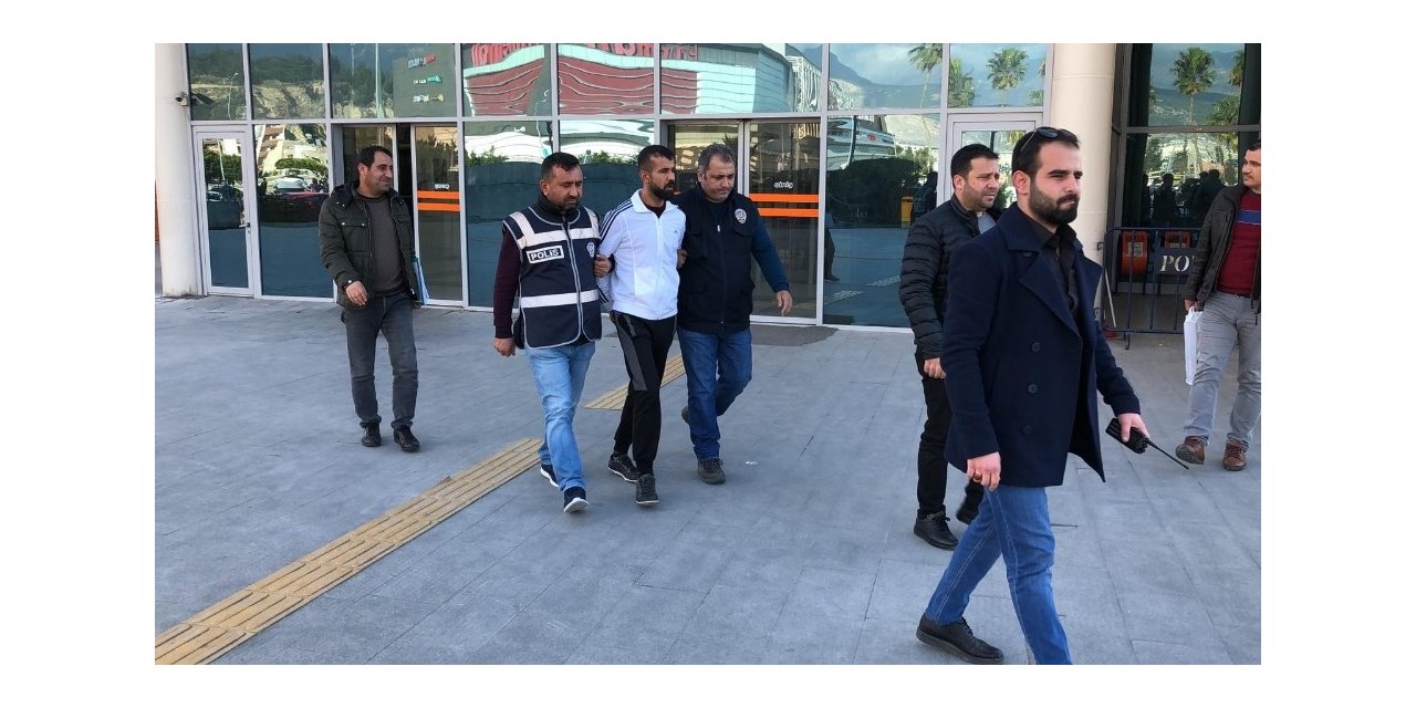 Aranan zanlı polisten kaçamadı