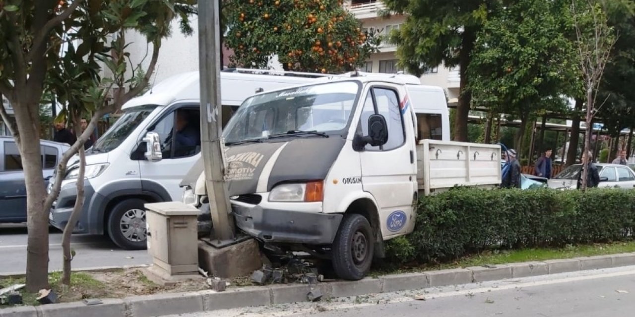 Aydın’da trafik kazası;1 yaralı
