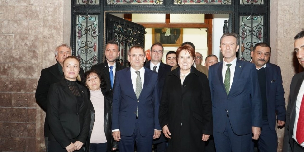 İYİ Parti Genel Başkanı Akşener, Gömeç ve Ayvalık’ta