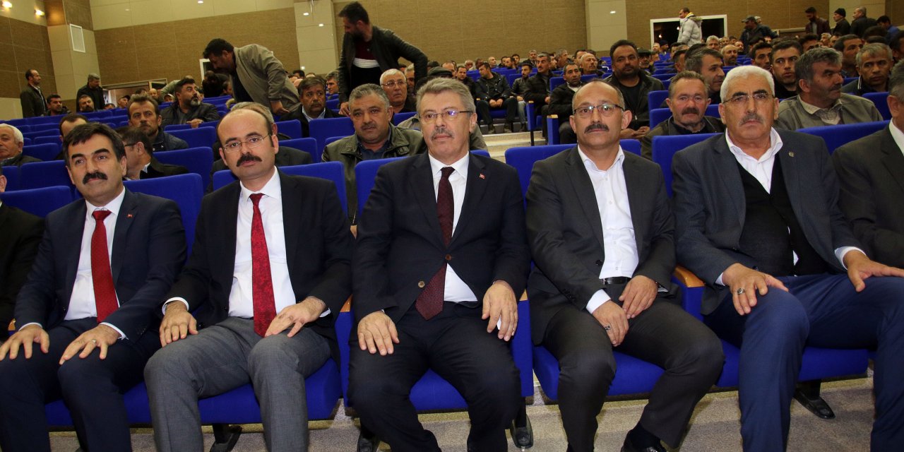 Kayseri Şeker'den Şarkışla'da "Sürdürülebilir Tarım" semineri