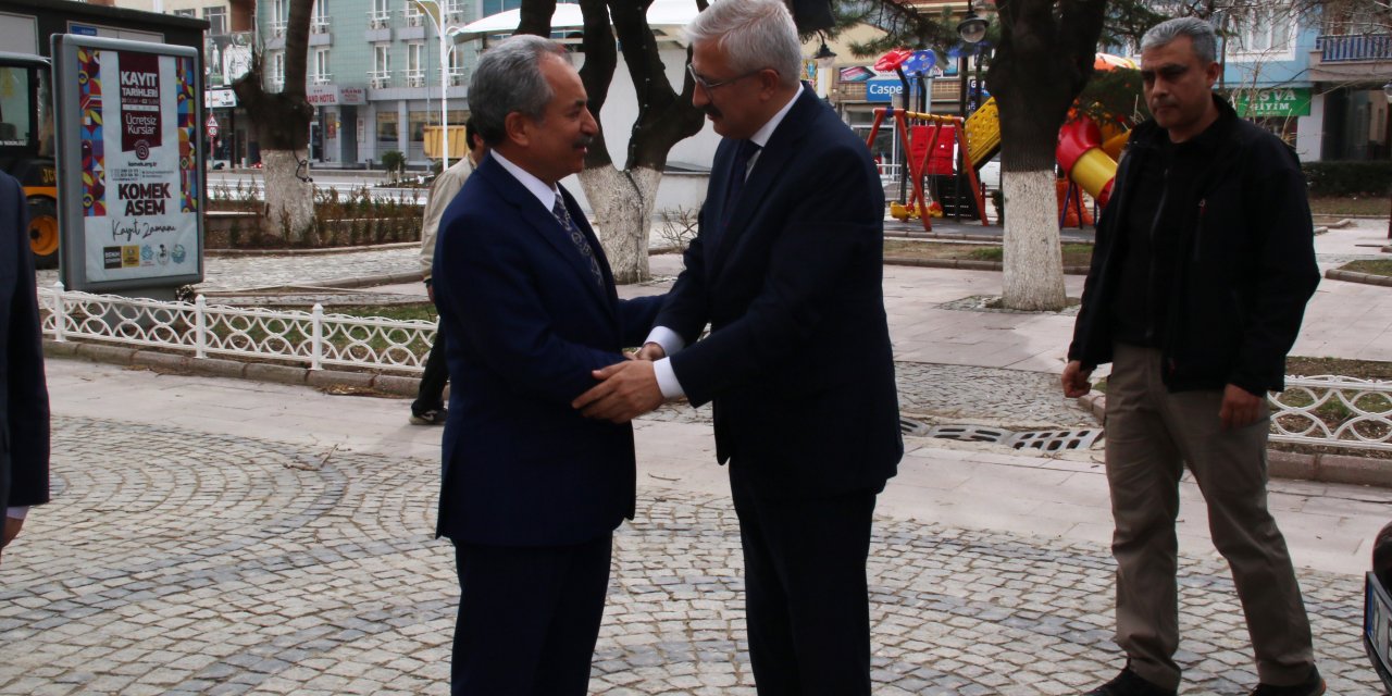 Başkan Akkaya'ya ziyaretler