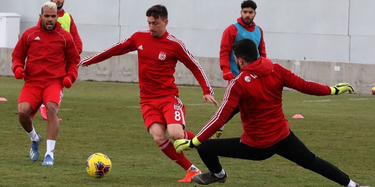 Sivasspor’da Ankaragücü hazırlıkları sürüyor