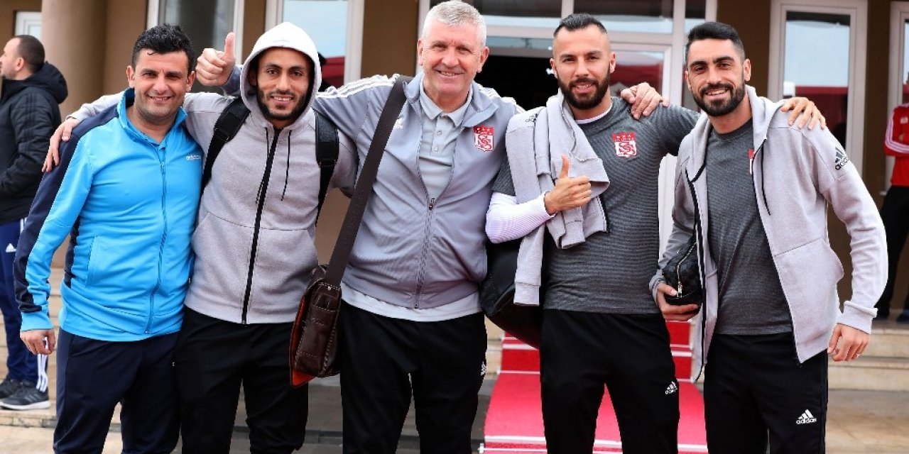 Sivasspor, Ankara’ya gitti