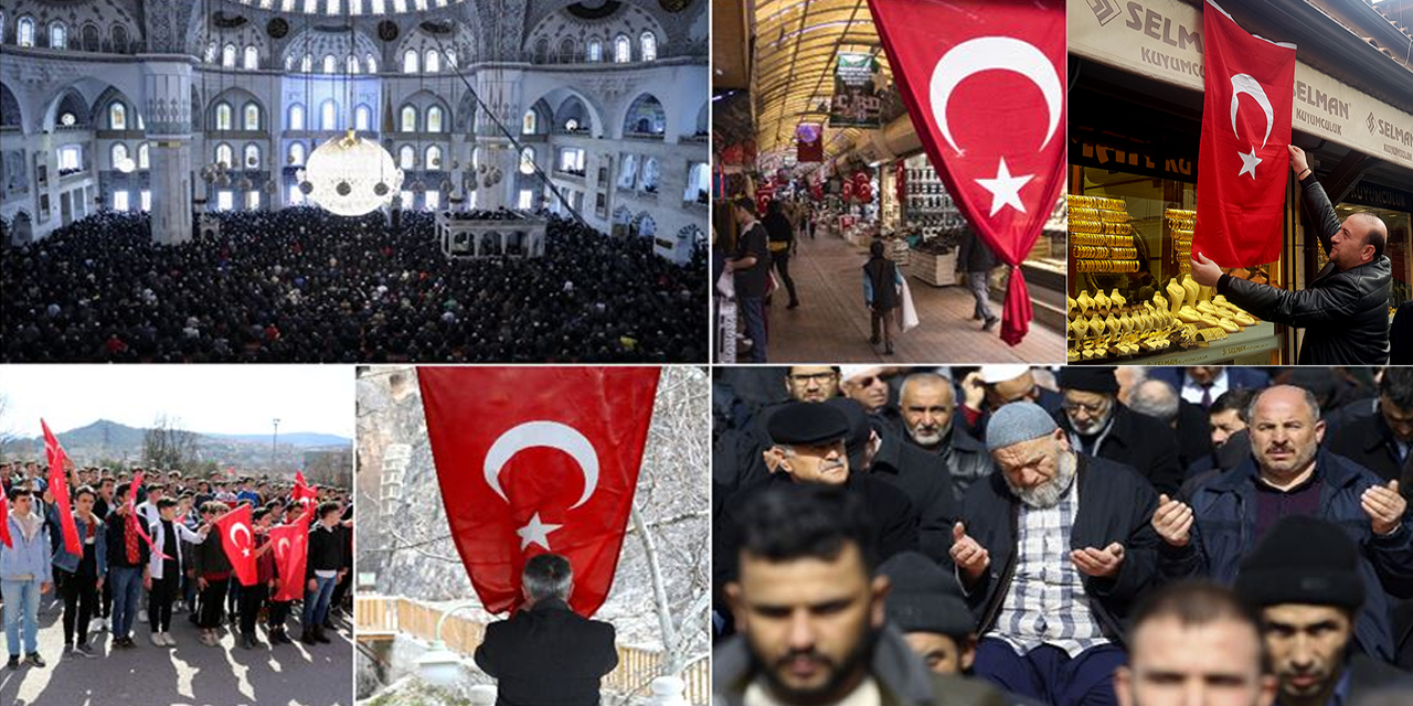 Türkiye Mehmetçik için tek yürek oldu