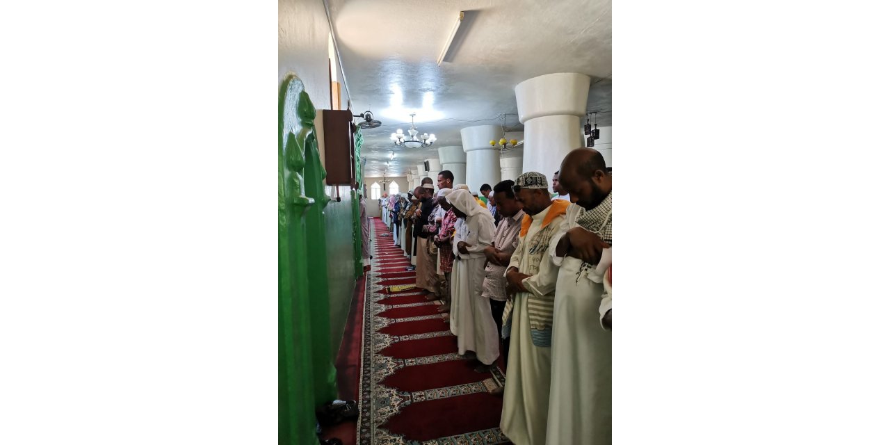 Etiyopya’da İdlib şehitleri için gıyabi cenaze namazı kılındı