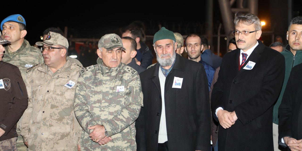 İdlib'de şehit olan Piyade Astsubay Çavuş Öğütcü'nün cenazesi Bingöl'e getirildi
