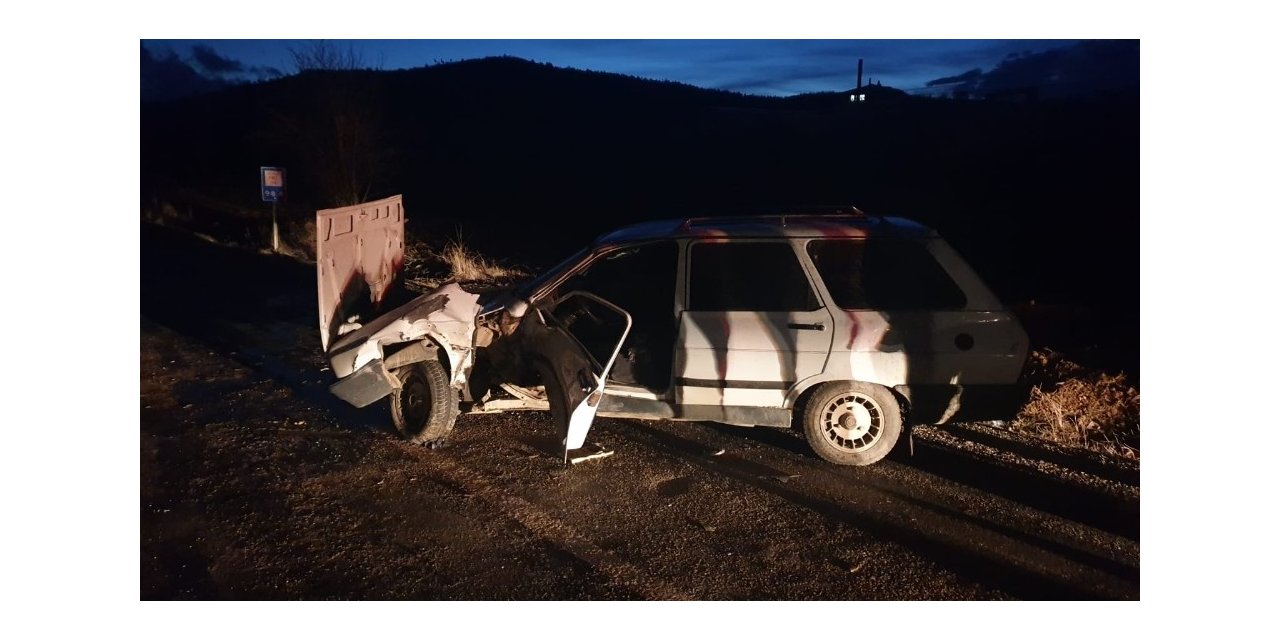 Kastamonu’da trafik kazası: 1 yaralı