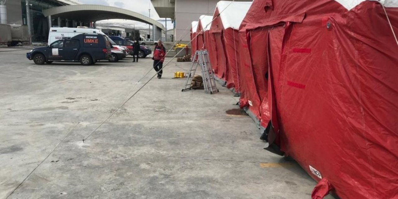 Koronavirüs tedbirleri; Çıldır-Aktaş ve Türkgözü sınır kapılarında da sahra hastaneleri kuruldu