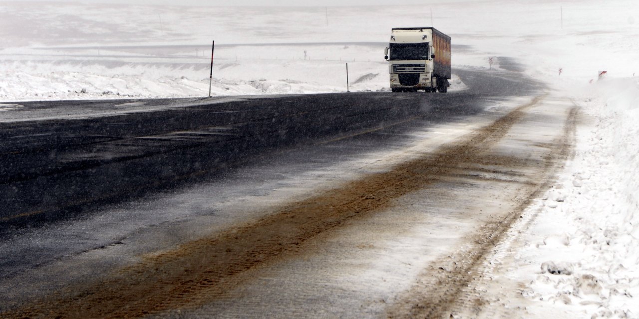 Ardahan ile Kars'ta kar yağışı etkili oluyor