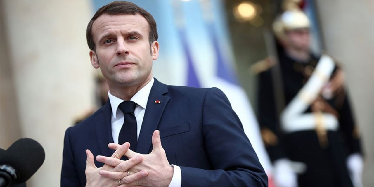 Macron'dan Rusya'ya "Suriye'nin kuzeybatısında saldırılara derhal son vermesi" çağrısı