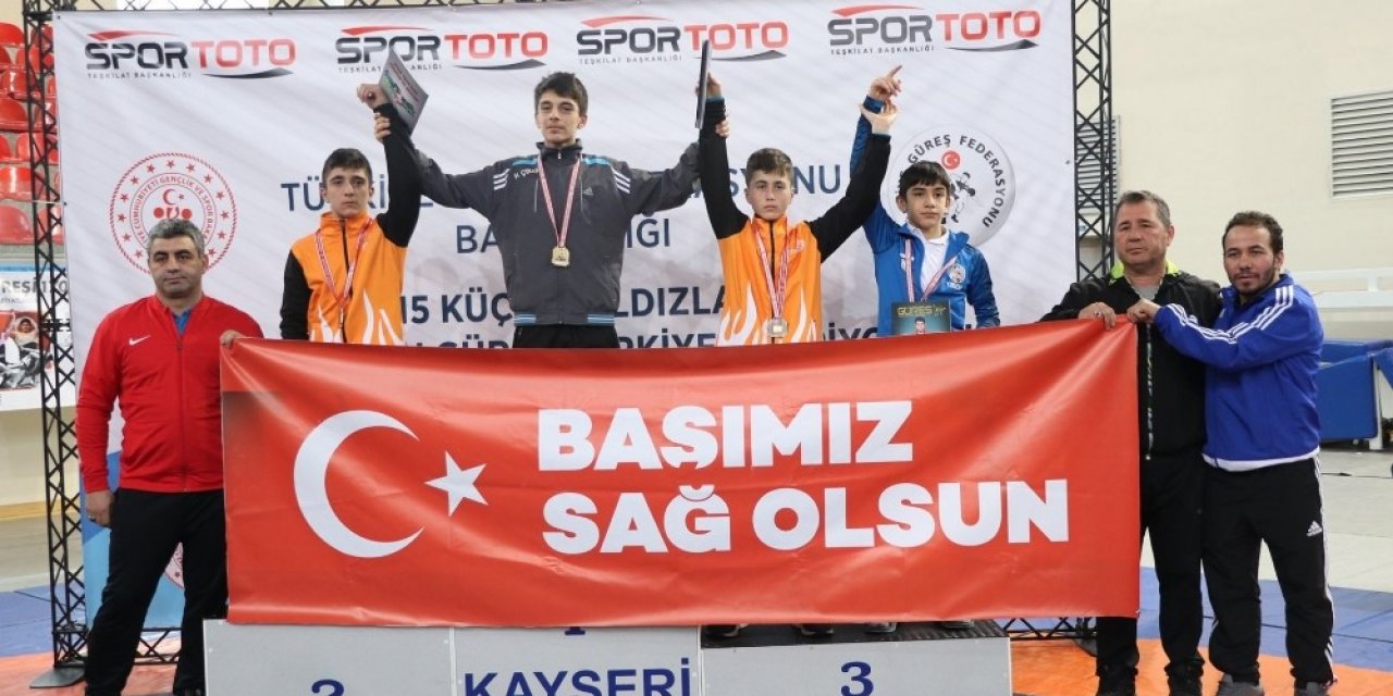 U15 Greko-Romen Şampiyonasına Kayseri Damgası