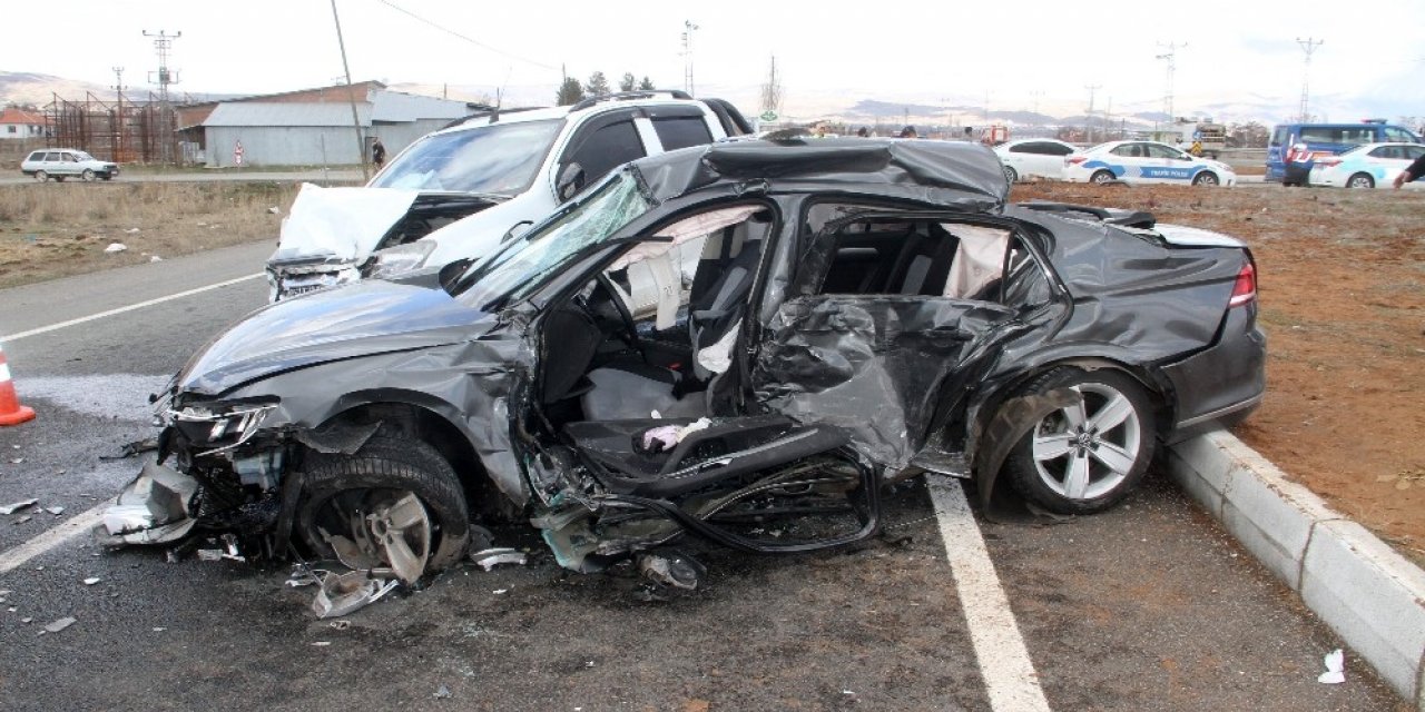 Elazığ’da trafik kazası: 5 yaralı
