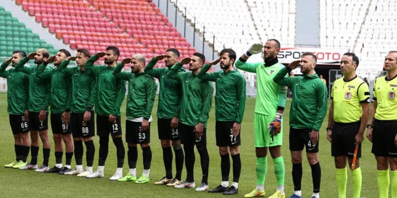 Diyarbekirspor rakibin attığı gole kazandı