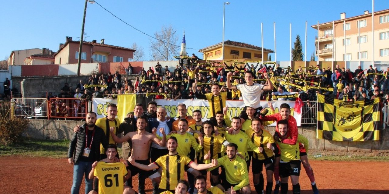 Lider Bayırköyspor, Bilecikspor deplasmanında kazanması bildi