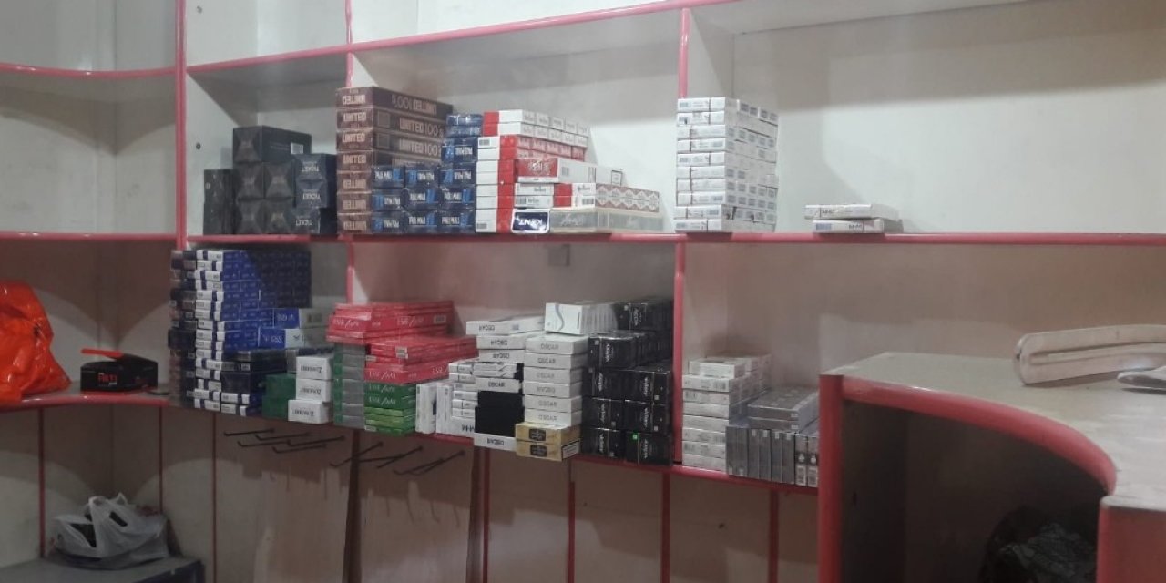 Adana’da kaçakçılık operasyonu