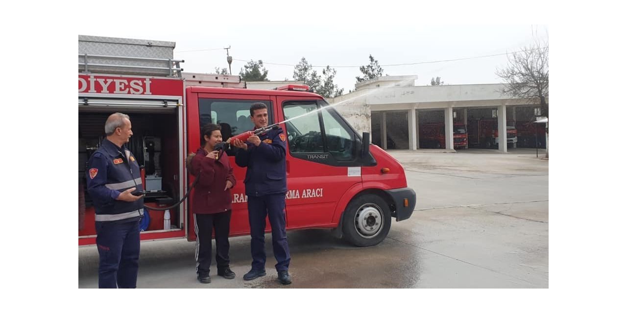 Engellilere yangın eğitimi
