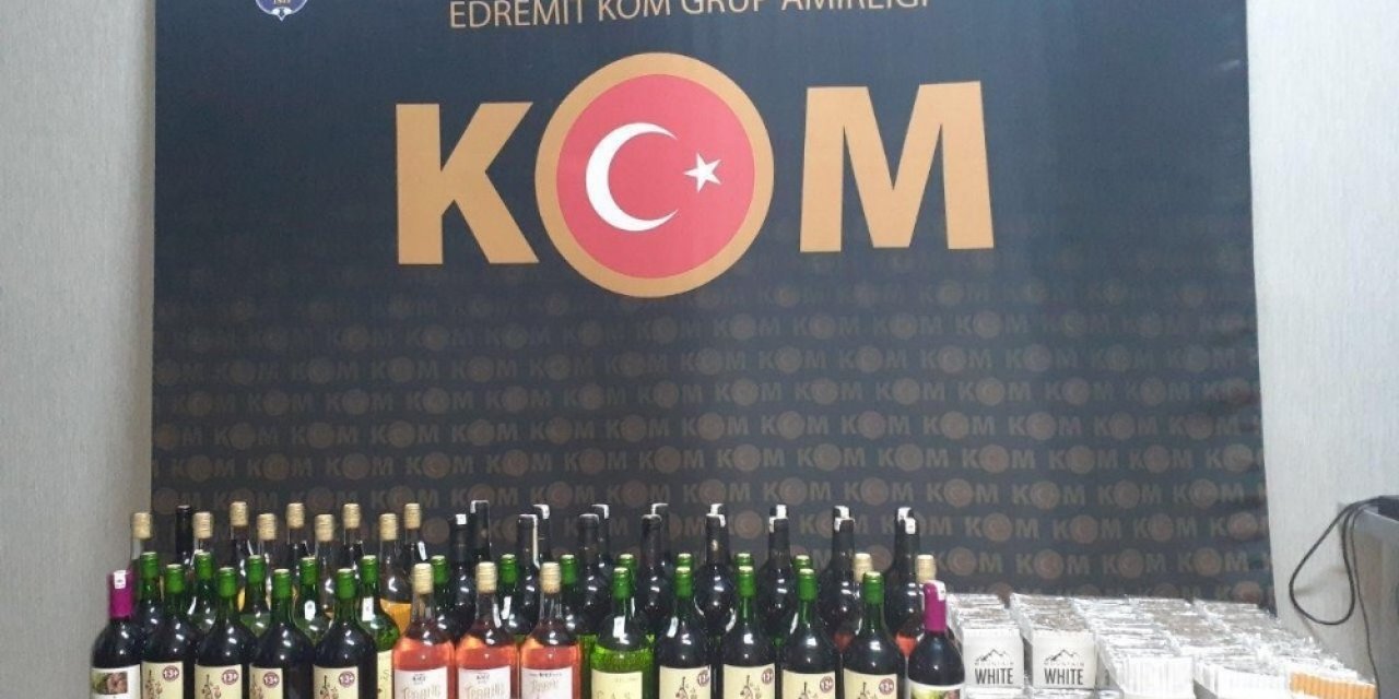 Polis 2.5 milyon TL değerinde kaçak ürün ele geçirdi