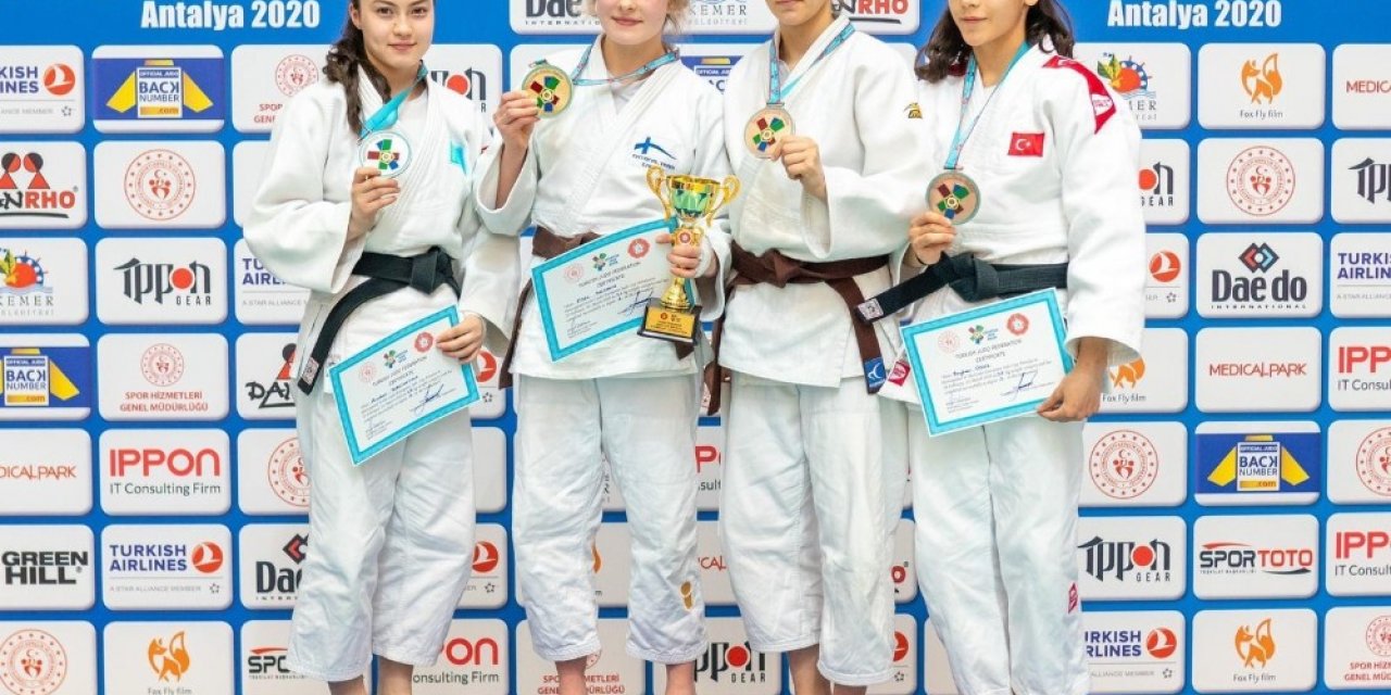 Denizlili sporcular ’Avrupa Judo Kupası’nda fırtına gibi esti